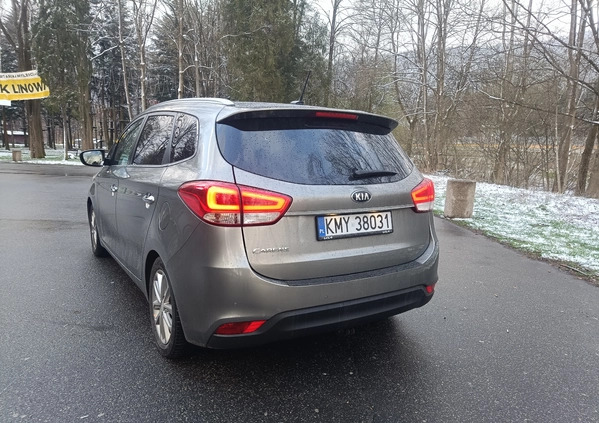 Kia Carens cena 42000 przebieg: 230000, rok produkcji 2015 z Myślenice małe 781